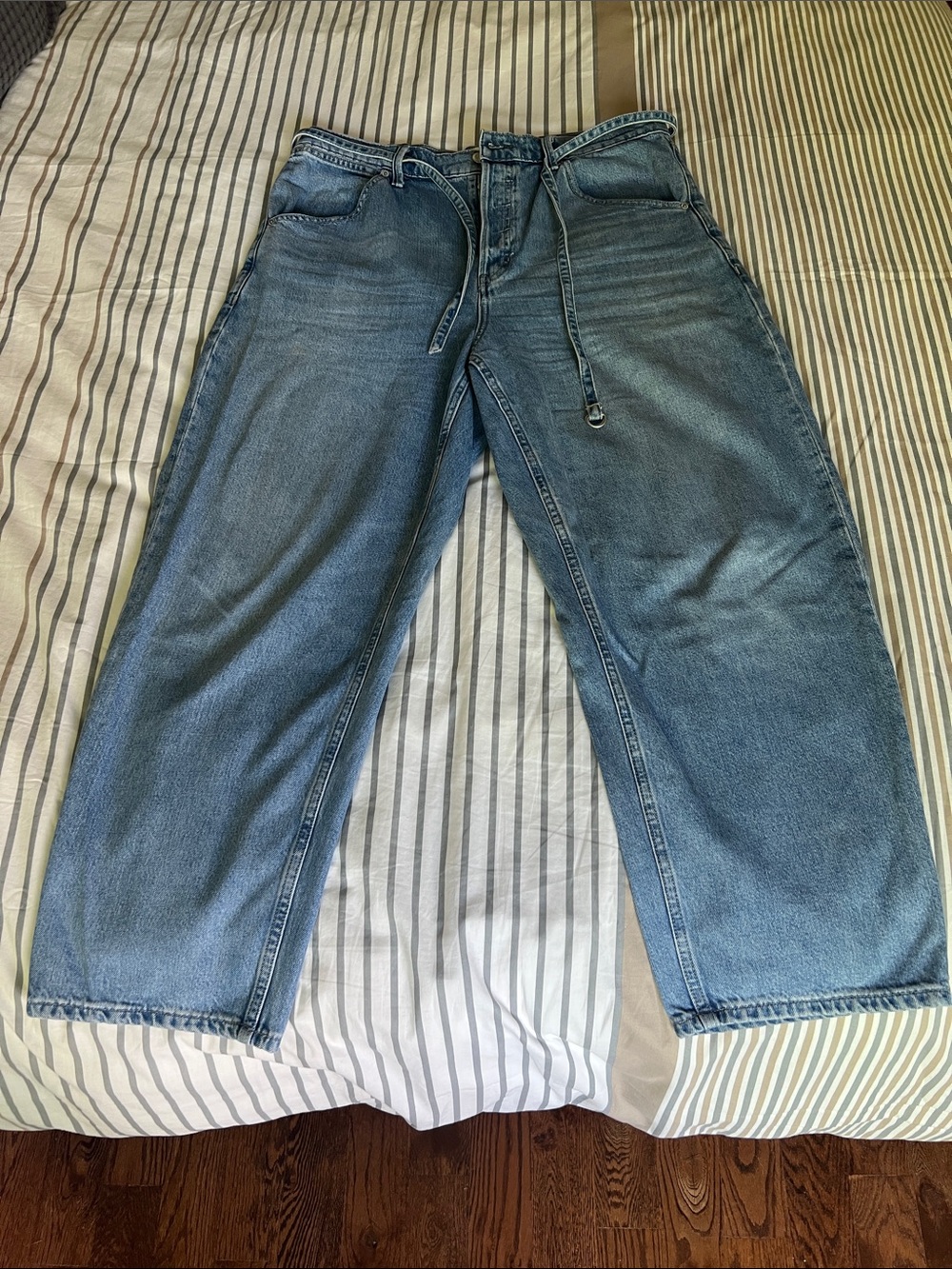Banana Republic Light Blue Barrel Denim Jeans